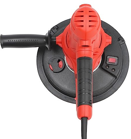 Wandschleifer,Handheld Staublose Trockenbau Und Putzschleifer,Trockenbauschleifer Mit Saug,Mit Langem Staubschlauch& Led-Beleuchtung,Teleskopierbarer Trockenbauschleifer