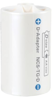 Gissroys Portatile LR6 AA A D LR20 Adattatore di Dimensione Della Batteria Cilindrica Tubo Convertitore Batteria Semplice Soluzione di Conversione Batteria