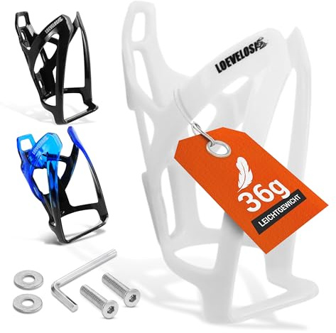 LOEVELOSI Flaskhållare cykeltillbehör gradient dryckeshållare 36 g lätt hållbar dryckeshållare för 6,5–8 cm drickflaskhållare för MTB, racercykel, mountainbike, gruscykel, e-cykel, flaska