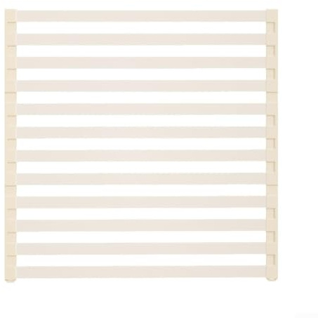 Lastdaytime Escurreplatos plegable sobre el fregadero, 45 cm, aluminio, silicona, escurridor enrollable, ahorro de espacio, organización de la cocina para platos, vasos y frutas (blanco)
