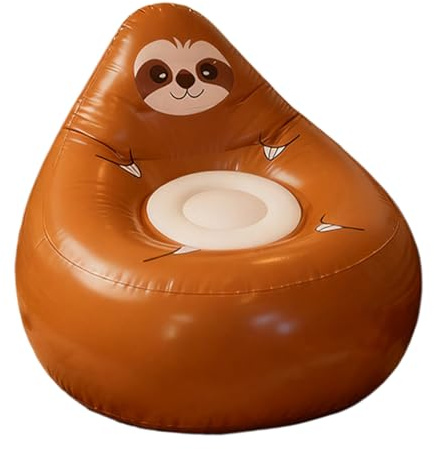 Sedia Gonfiabile Per Bambini - Sedia Da Campeggio A Forma Di Animale, Divano Gonfiabile Seduta Per Cartoni Animati Riempita D'aria | Sedias A Sacco Portatile Per Bambini Campeggio Spiaggia Viaggi