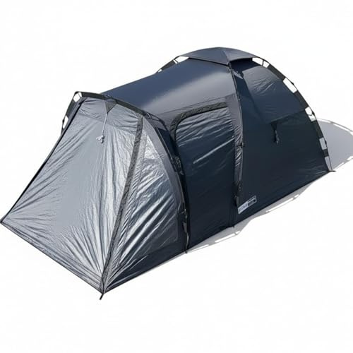 Khyam Biker Plus Special Edition Quick Pitch 3 Man Tent – Rapidex Instant Pop Up System, Waterproof 5000mm HH, Sewn-In Groundsheet, Extended Porch Storage, Festival & Motorcycle Camping Tent