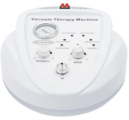 Masajeador de vacío 6 en 1 con pantalla táctil, ventosa, ampliación de pecho, sistema de ventosa: ABS, eléctrico, incluye 3 pares de copas y ventosas, presión de vacío ajustable para casa y estudio