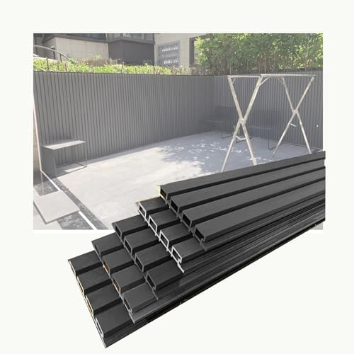 Acoustic Slat Wall Panel - Wooden Privacy Fence for Soundproofing and Stylish Home Decor, Ideal for Kitchen Doorways and Aesthetic Enhancement
