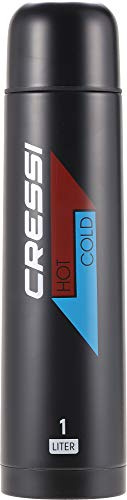 CRESSI Stainless Steel Thermal Flask 1 LT Black