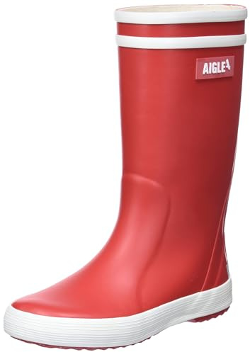 Aigle Mixte enfant Lolly Pop 2 Botte de pluie, Rouge Red White, 30 EU