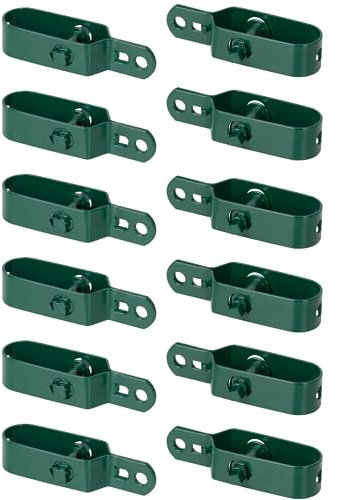 Vigormat Kit Tendifilo per Recinzione (Verde, 12)