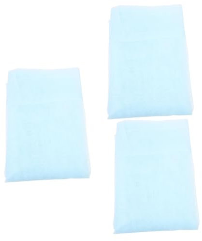 Cabilock 3St Fensterabschirmung Jalousien für Glasschiebetüren Blaue Vorhänge, 213,4 cm lang transparente Vorhänge blickdichte Vorhänge für Glastüren Blaue Gardinen dekorativer Vorhang Mode