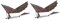 SAROAD 2X Carbon Fiber Model Aircraft Assembly Flapping Wing Aircraft DIY Model Aircraft Pterosaur Rubber Band Aircraft