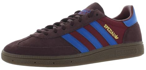 adidas Handball Spezial Mens Shoes Size 9, Color: Burgundy/Royal Blue