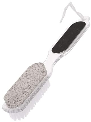 Spazzola peeling per piedi – Set multifunzionale portatile per pedicure | Bims Block, spugna abrasiva per massaggi igienici, cura della doccia, spa resort benessere, pulizia del corpo, suole lisce