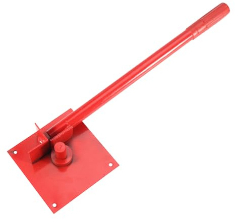 Cintreuse pour rond ciment armé, outil manuel manuel de 8/10 mm de tiges ciment armé petits chantiers, plieuse portative en acier, emballée individuellement, prête
