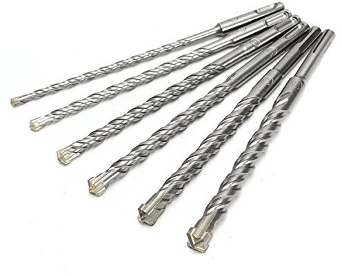 FEVERWORK 210mm Tungsten Carbide Tip 6/8/10/12/14/16mm SDS Plus Masonry Hammer Drill Bit -14mm