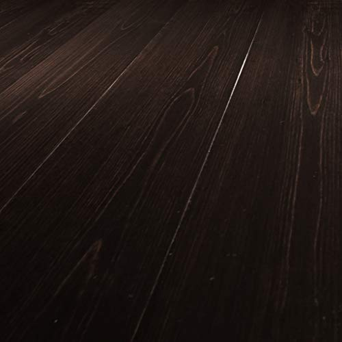 Littlefair's Wood Floor Stain Water Based - 20 LTR - Indoor Floor Wood Dye - Light & Dark Finishes - Non Toxic & Eco Friendly Formula - Colour: African Ebony