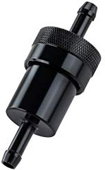 Benzinfilter Alu schwarz eloxiert S50, S51