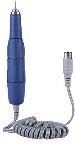 Nagelbohrer Handstück, Elektrische Nagelmaniküremaschine, 02L-2,35 Mm Elektrischer Nagelbohrergriff Handstück für Elektrische Nagelmaniküremaschine (Blau)