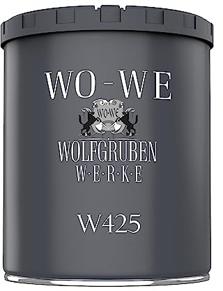 WO-WE Türen und Fensterlack 3in1 Türenlack Klarlack Holzfenster Farbe Metall Farblos - 750ml