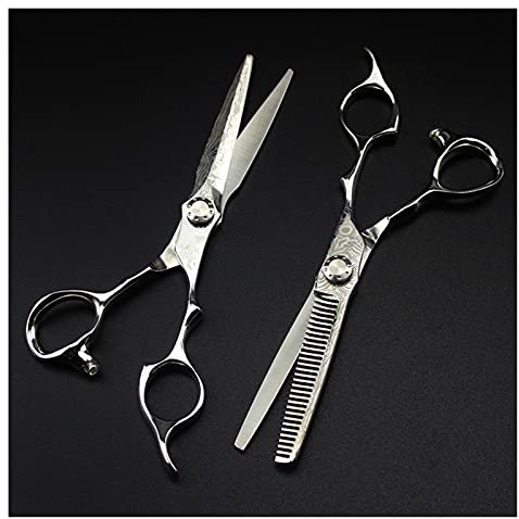 TFYSFSHN 6-Zoll-Friseurschere, Friseurschere, Effilierschere, Friseurschere, Zahnschere, Friseurschere, Haarschneideschere (Farbe: Set) (Set B)