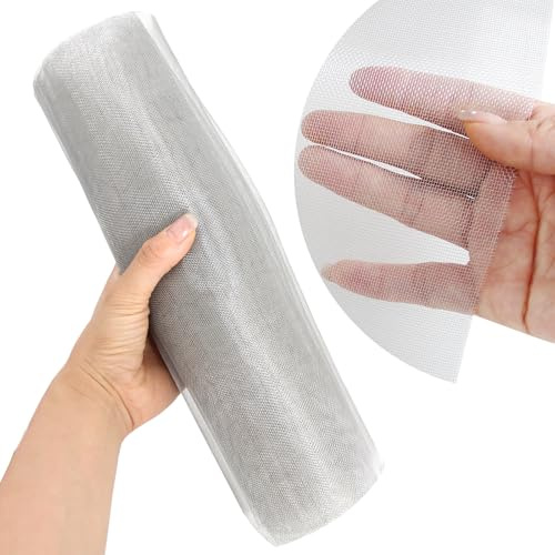 Malla Metálica Inox 20 Mallas, 30,5 × 205cm | Malla Fina, Corte Fácil, Antirroedores, Para Mosquiteras, Malla De Alambre Valla Metalica Exterior Malla Conejera
