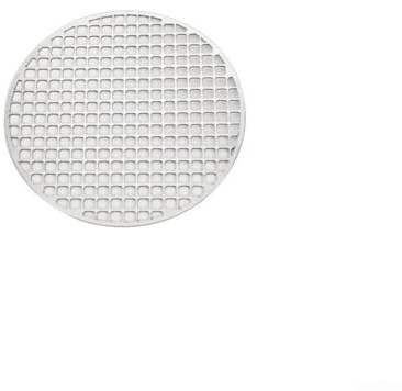 Zilimontt Runde Grillmatte aus Edelstahl, Grillrost, runder Grilldraht, Grillofen-Netz, für Grill, Holzkohlegrillen, Backen und Trocknen. (22 cm)