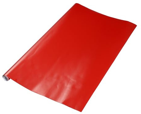 Hihaha Auto-Folien-Außen-Innen-Vinyl-Folie-Abdeckung Auto-Schutz-PVC 2,75 ft x 59,84 Zoll 1 Stück Matt Rot