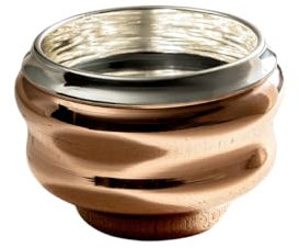 MODeditions Solid Copper Cup 350ml – Handmade Unisex Metal Mug for Water, Coffee & Tea – Vintage Style Copper Drinkware (Solid Copper)