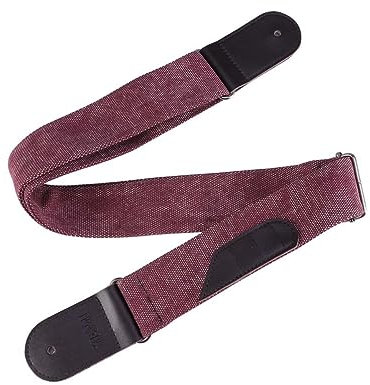 VICASKY Vintage Cowboy Stil Gitarrengurt Universalgurt Für Gitarre Robustes Material Persönlicher Look Für Gitarrenliebhaber Ohne Plektren