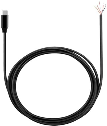 LfrXtra Câble C Type C Type C 1m / 2m / 3 0 M avec Câble Jeu À 5 Piles Cordon D'écouteur Jeu pour Les Réparations du Casque