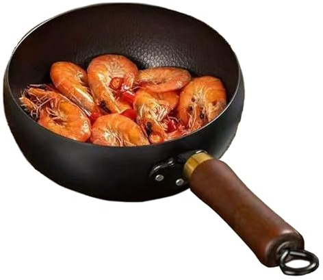 Zuasdvnk Padella profonda, pentole antiaderenti con coperchio,Vaso di zuppa di frittura riutilizzabile in modo sicuro - Utensili da cucina e gadget per saltare, friggere, stufato