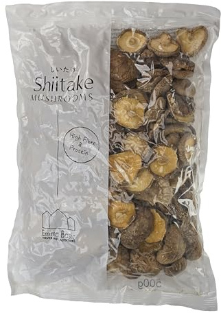 Emma Basic — Getrocknete Shiitake-Pilze 500 g | Umani | Vegan | Protein | Ballaststoffe (Verpackung kann variieren)