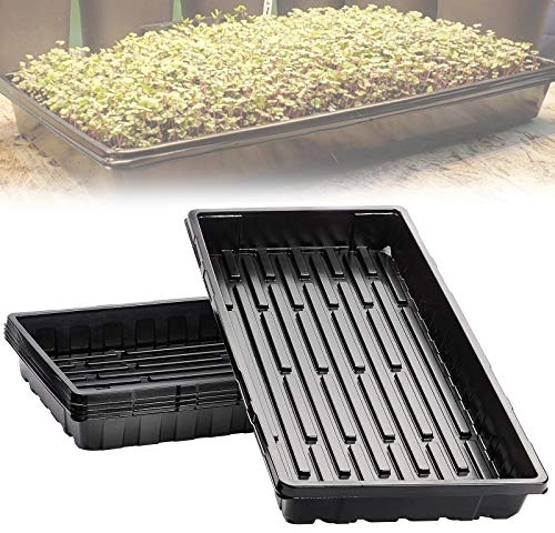 MHGLOVES Bandejas De Semilleros, 5 Piezas Semillero Propagador Bandeja Germinador De Semillas Bandeja De Germinacion para Semillas