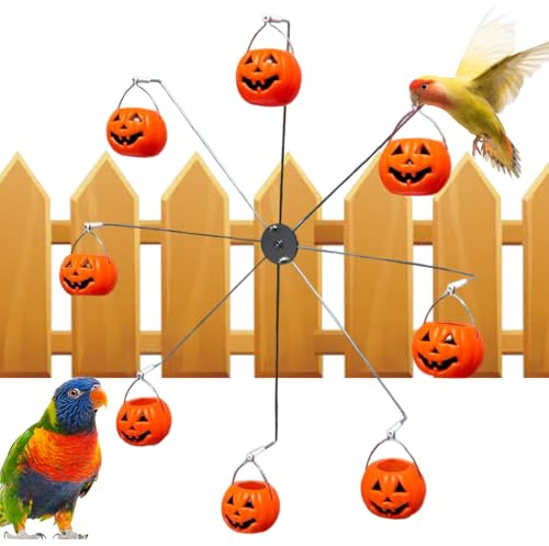 Distributori Di Cibo per Esterni | Distributore Decorativo Da Esterno per Colibrì E Selvatici - Decorazioni Halloween Esterno per Giardino Terrazza Recinzione