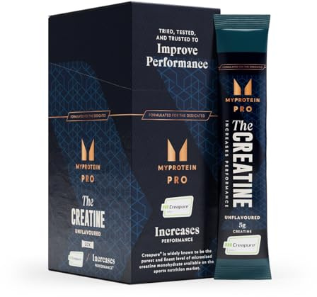 Myprotein The Creatine (Creapure®) | Micronised Pure Creatine Monohydrate Powder | High Purity - 3g Per Serving | Unflavoured - Premium Nutritional Supplement (Sachets (5.7 g x20), Creapure®)
