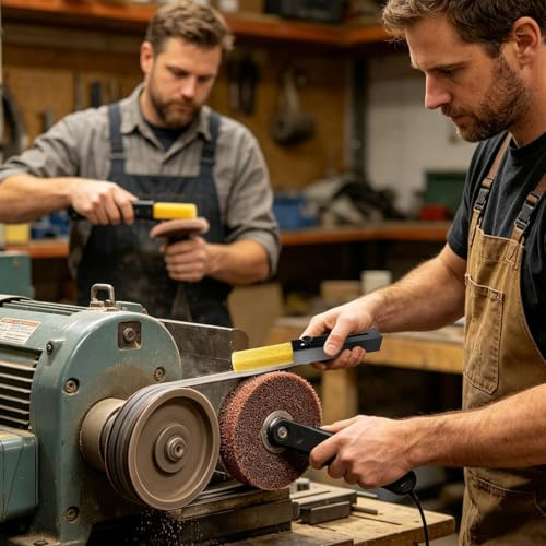 Sandpaper Cleaning Stick - Natural Replaceable Square Block - Sandpaper Eraser Block - For Workshop Garage Saw Grinder Machine Vacuum Cleaner Garden Metal Paint Wall Floor Car