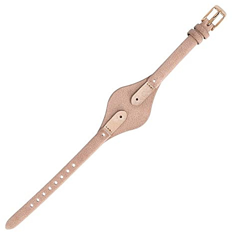 Fossil Uhrenarmband 8mm Leder Beige Rosegold - ES-3151 | LB-ES3151