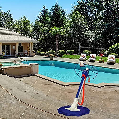 hzexun Poolreiniger Automatisch Poolsauger Schwimmbadreiniger Bodensauger Generisch mit Schlauchset