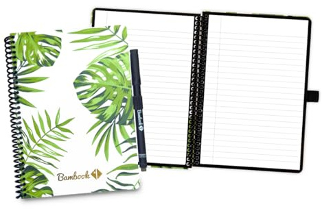BAMBOOK - digitales notizbuch mit stift-A5-Tropisch-Liniert - Digital notebook