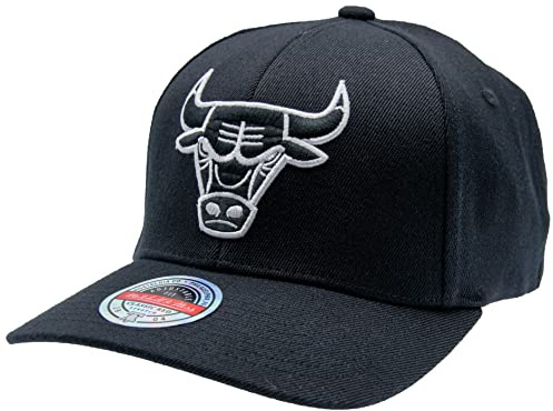 Mitchell & Ness NBA Snapback - Black & White - Chicago Bulls