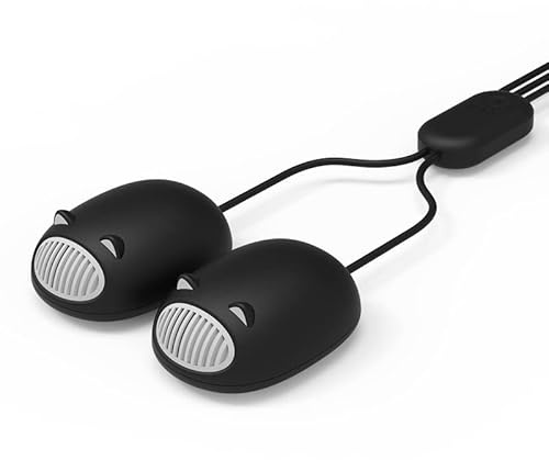 Schuhtrockner, elektrischer Schuhtrockner und wärmer Sockentrockner beseitigen schlechten Geruch, Mini Ozon Deodorator mit 3 Synchronisierungsmodi, desodorierender POY-Fluss