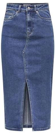 Only Onlsiri Front Slit - Gua Noos, Blu, XL