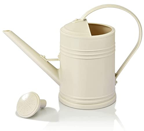 Nagoyuki Gießkanne für Zimmerpflanzen, Garten, Innen- und Außenbereich, Kleine Gießhilfe, Blumengießkanne mit langer Düse, Beige