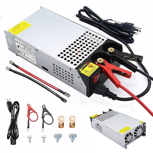 New Upgraded DIY SMPS 110V 230V AC to DC 12v 125A 1500W Power Supply Adapter, Converter Power Supply for Motor, Pump, CCTV, 3D Printer, Air Compressor, LED (12v-125A-1500W) | 125A 1500W Switching Power Supply for LED Strip Motor Pump CCTV Camera System Car Stereo 3D Printer Air Compressor