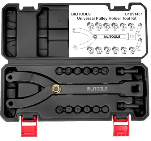 BILITOOLS Universal Riemenscheiben Gegenhalter mit 1/2-Zoll-Antrieb
