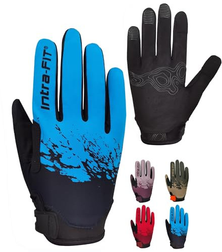 Intra-FIT Fahrradhandschuhe für Herren und Damen, Touchscreen, atmungsaktiv und leicht, Rennradhandschuhe für Outdoor-Sportarten