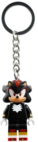 LEGO 854302 Shadow The Hedgehog Minifigur Porte-clés Noir À partir de 6 ans