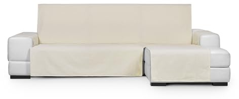 Eysa copridivano antimacchia per chaise longue lato destro colore crudo design Genna
