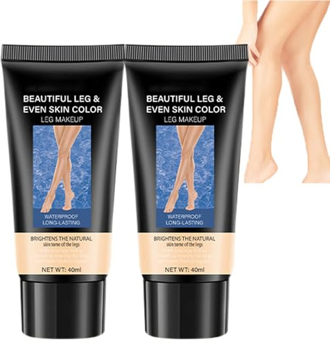 Beine und Körper Make up Grundlage, Leg Foundation Body Concealer(01) | Tattoo Narben Abdeckung für Beine und Körper, Körperabdeckung Tattoo Abdecker, Abdeckt Krampfadern für alle Hauttöne
