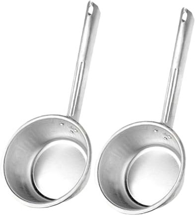Warmhm 2 Pezzi Mestoli Per Acqua In Alluminio Mestoli Multiuso Da Cucina Mestoli Forati Pratici Da Cucina Per Servire Acqua E Mestolo Vintage Mestolo Per Acqua Domestico Mestolo In