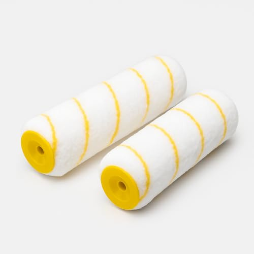 Profi Farbwalze Fassadenrolle 25/18 cm – Farbroller für Fassaden, Wände, Decken, Malerarbeiten & Renovierung (Breite : 25 cm)