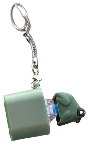 Laikoutd Bureau Jouet Sensoriel en Forme De Grenouilles Keycap avec Effets Sonores Et Lumineux Activés par Presse pour Le Soulagement De L'anxiété Soulagement du Stress Keycap Clickers Fidgets Toy